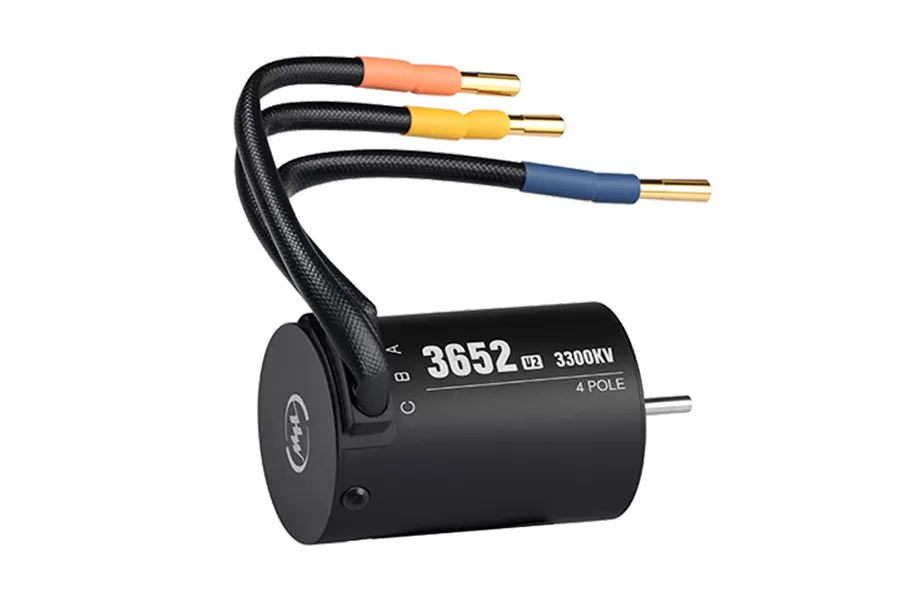 3652 3300KV 1/10 규모 전기 RC 차를 위한 브러시리스 모터 # H0155