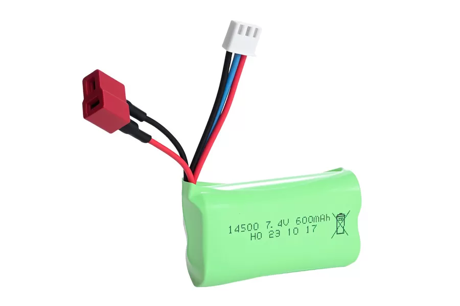 7.4V 600mAH 리튬 이온 배터리 VRX 1/18 1/16 브러시 드 RC 모델 자동차 VRX # H0061