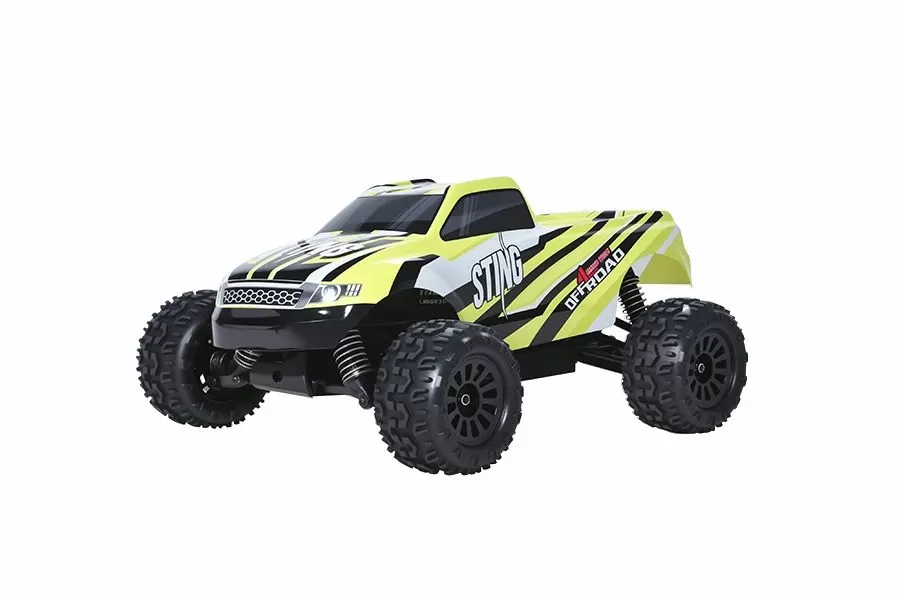 다트 MT 1/18 규모 4WD 도로 전기 브러시리스 RC 몬스터 트럭 2.4G RTR # RH1812