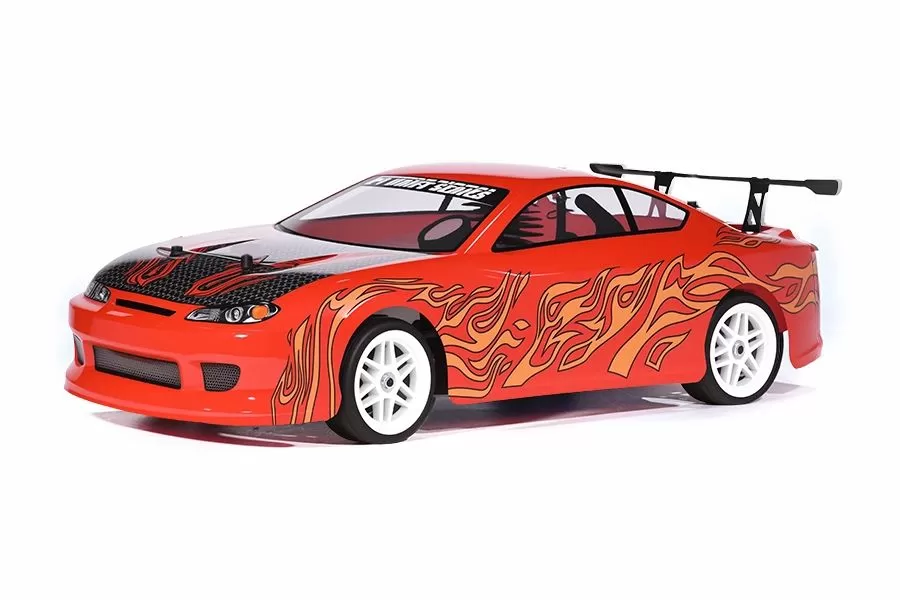 레인저 1/10 스케일 4WD 온로드 니트로 구동 RC 투어링 2.4G 니트로 2 단 RTR # RH1004