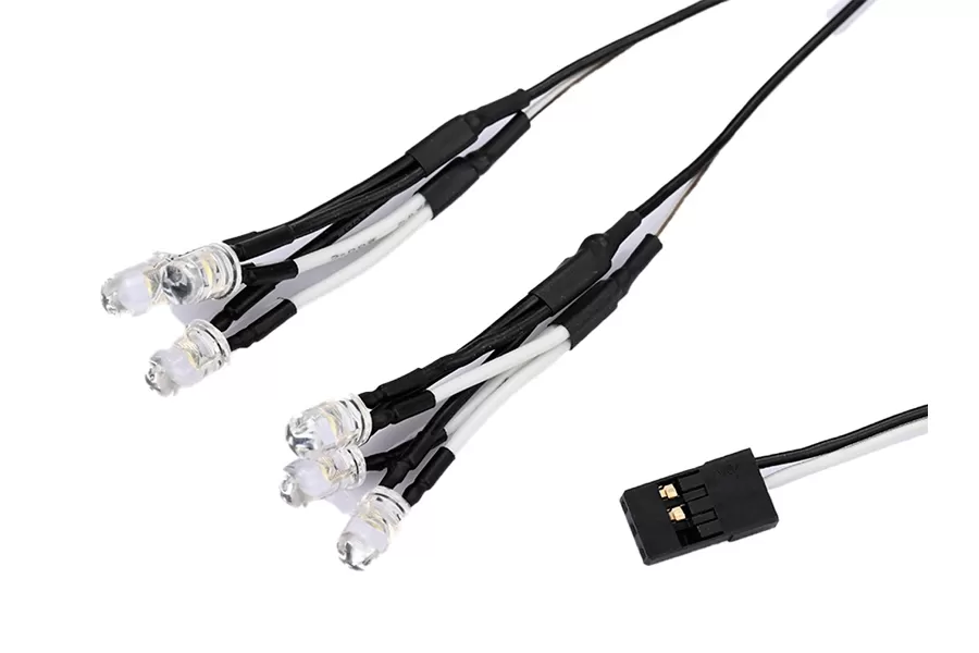 RC 트럭과 트루기 코브라 # H0149 를 위한 RC LED 라이트 키트
