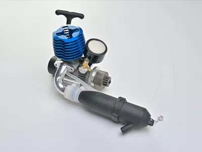 공장 설정으로 니트로 RC 엔진 바늘 재설정