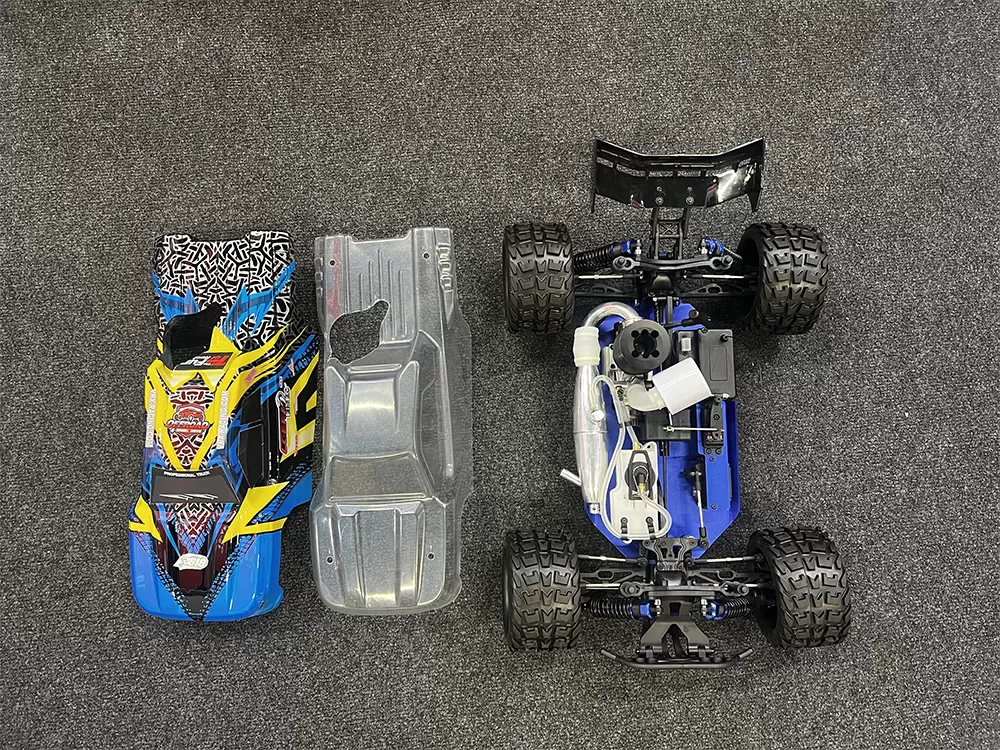 the rh818 evolution electric to nitro conversion