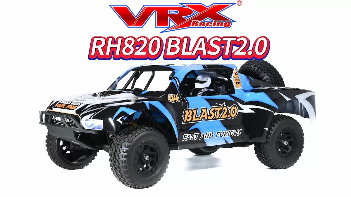 RH820 BLAST 2.0 Unboxing: VRX Racing의 1/8 스케일 4WD 브러시리스 쇼트 코스 트럭에 대한 딥 다이브