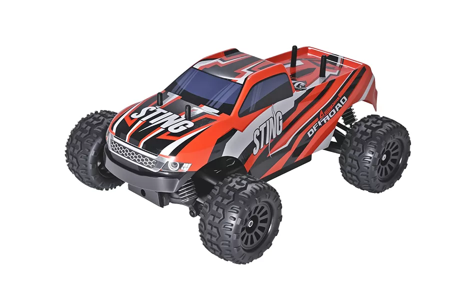 18 스케일 4WD 오프로드 전기 브러시 RC 몬스터 트럭 RTR 2.4G # RH1811