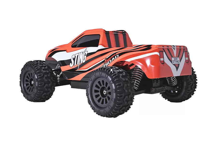 18 스케일 4WD 오프로드 전기 브러시 RC 몬스터 트럭 RTR 2.4G # RH1811