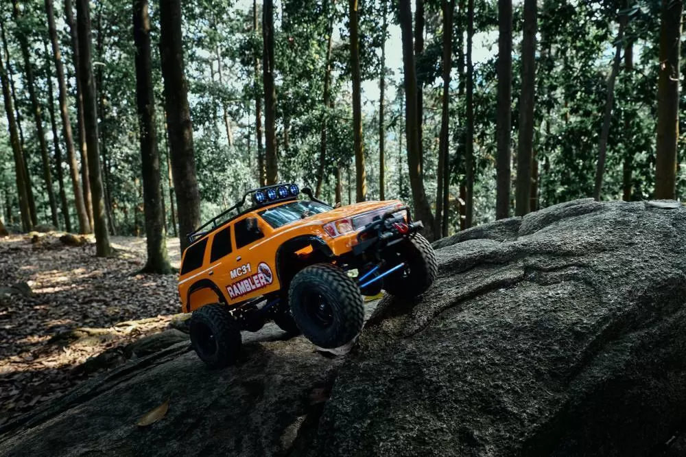 MC31 램 블러의 쇼케이스 1:10 스케일 4WD 높은 토크 전기 크롤러 RTR # RH1052