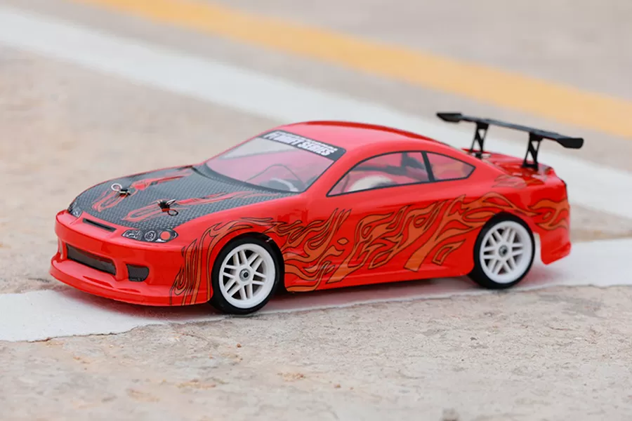 10 스케일 4WD 온로드 전기 RC 투어링 2.4G 브러시 고속 RTR # RH1025