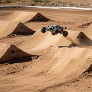 Tracks with Numerous Jump Sections