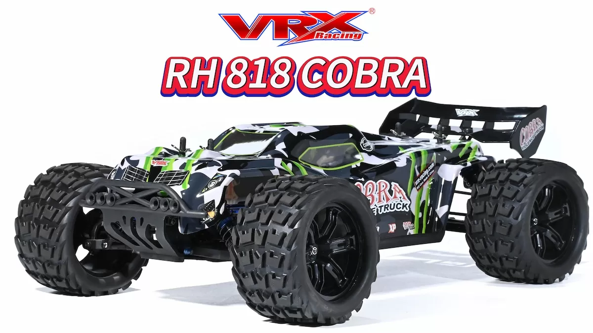 VRX COBRA RH818 Unboxing: VRX Racing의 고속 Brushless Bashing Truggy에 대한 딥 다이브