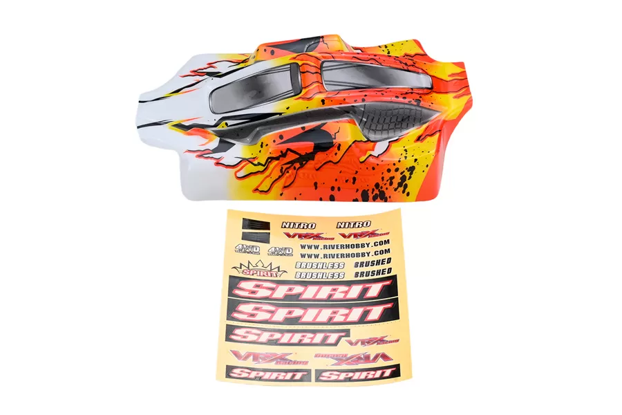 VRX PVC RC 차체 쉘 1/10 스케일 RC 버기 # R0070R