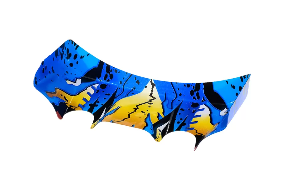 RC 버기를 위한 VRX RC 차 후방 날개 # R0214