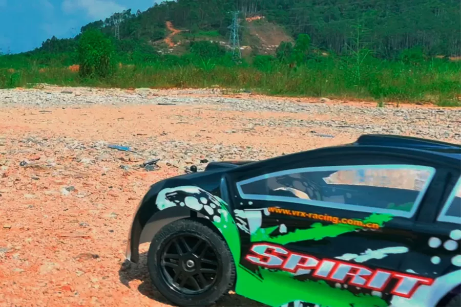 XR16 1/16 규모 4WD 오프로드 전기 RC 랠리 2.4G 브러시리스 고속 RTR # RH1612